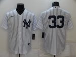 New York Yankees #33 Greg Bird White Cool Base Stitched Baseball Jersey