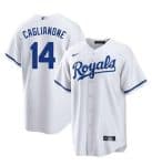 Kansas City Royals #14 Jac Caglianone White Cool Base Stitched Jersey