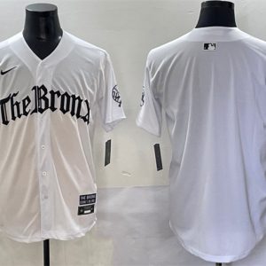 New York Yankees Blank White 'Gothic Legacy Edition' Vapor Premier Limited Stitched Jersey