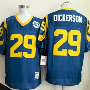 Los Angeles Rams #29 Eric Dickerson Royal Throwback Football Stitched Jersey