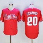 Phillies #20 Mike Schmidt Red New Cool Base Stitched Jersey