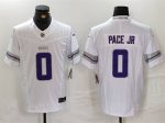 Minnesota Vikings #0 Ivan Pace Jr. White 2024 F.U.S.E. Winter Warrior Limited Stitched Jersey