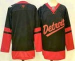 Detroit Red Wings Blank Black 2025 Stadium Series Stitched Jersey