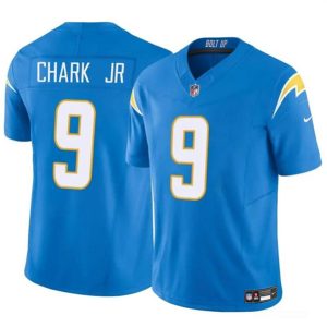 Los Angeles Chargers #9 DJ Chark Jr Blue 2024 F.U.S.E. Vapor Limited Stitched Jersey