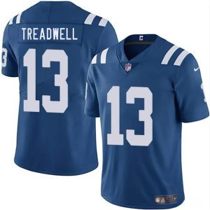 Indianapolis Colts #13 Laquon Treadwell Blue 2025 Vapor Limited Stitched Jersey