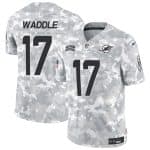 Miami Dolphins #17 Jaylen Waddle Arctic Camo 2024 F.U.S.E. Salute To Service Limited Stitched Jersey