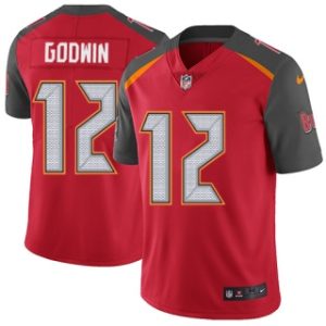 Tampa Bay Buccaneers #12 Chris Godwin Red Vapor Untouchable Limited Stitched Jersey