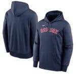 Boston Red Sox Wordmark Therma Performance Pullover Hoodie