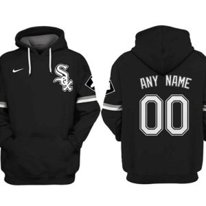 Chicago White Sox Customized Black Hoodie