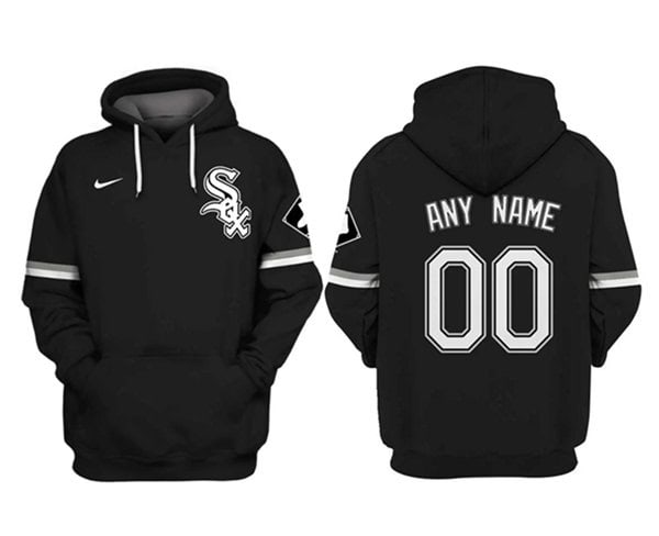 Chicago White Sox Customized Black Hoodie