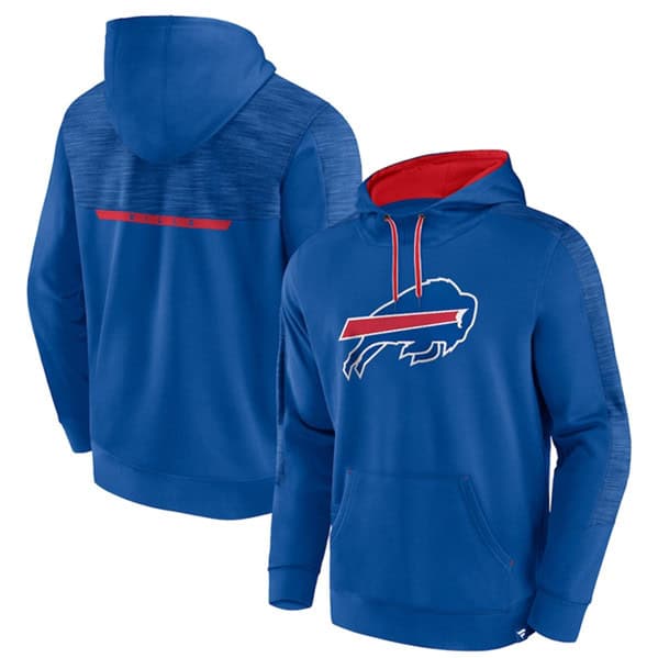 Buffalo Bills Royal Defender Evo Pullover Hoodie