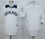 White Sox Blank White 1976 Turn Back The Clock Stitched Jersey