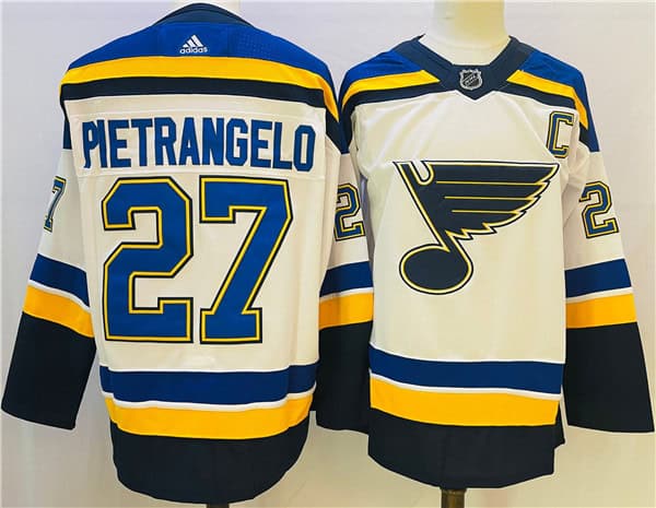 St. Louis Blues #27 Alex Pietrangelo Cream Winter Classic Stitched Jersey