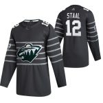 Minnesota Wild #12 Eric Staal 2020 Grey All Star Stitched Jersey