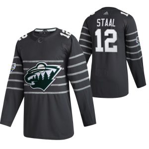 Minnesota Wild #12 Eric Staal 2020 Grey All Star Stitched Jersey