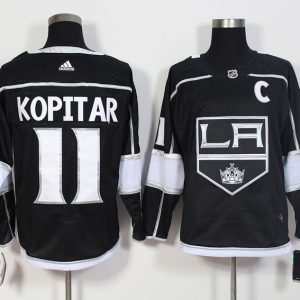 Los Angeles Kings #11 Anze Kopitar Black Stitched Adidas Jersey