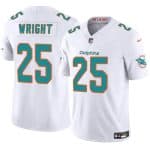 Miami Dolphins #25 Jaylen Wright White 2024 F.U.S.E Vapor Limited Stitched Jersey