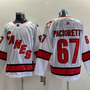Carolina Hurricanes #67 Max Pacioretty White Stitched Jersey