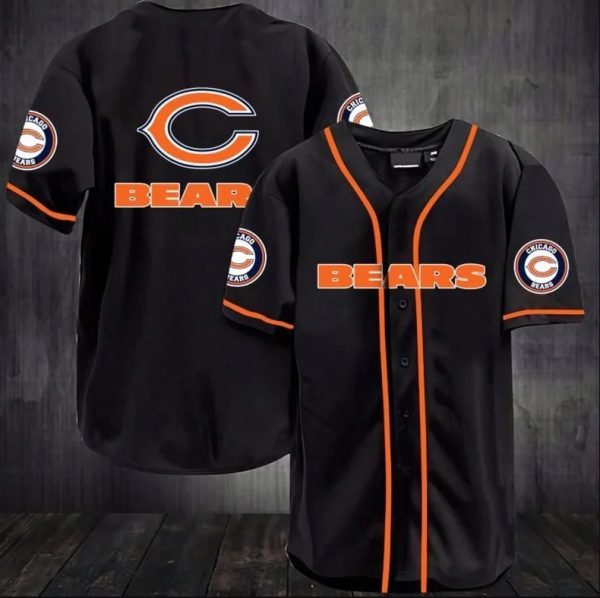 Chicago Bears Baseball Jersey