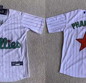Philadelphia Phillies White Stitched Jersey