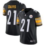 Pittsburgh Steelers #21 Sean Davis Black Vapor Untouchable Limited Stitched Jersey