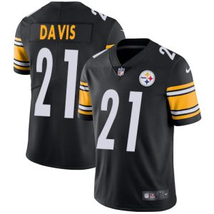 Pittsburgh Steelers #21 Sean Davis Black Vapor Untouchable Limited Stitched Jersey