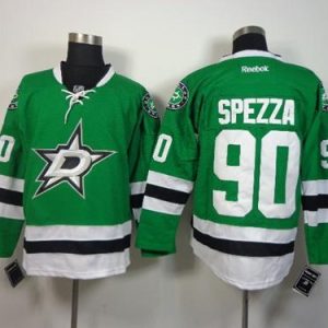 Stars #90 Jason Spezza Green Stitched Jersey