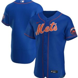 New York Mets Blue Flex Base Stitched Jersey