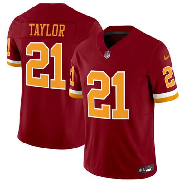 Washington Commanders #21 Sean Taylor Burgundy 2025 F.U.S.E. Throwback Limited Football Stitched Jersey