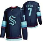 Seattle Kraken #7 Jordan Eberle Navy Stitched Jersey