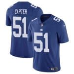 New York Giants #51 Abdul Carter Blue 2025 Vapor Untouchable Limited Stitched Jersey