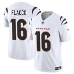 Cincinnati Bengals #16 Joe Flacco White 2025 F.U.S.E. Vapor Untouchable Limited Stitched Jersey