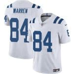 Indianapolis Colts #84 Tyler Warren White Vapor Limited Stitched Jersey