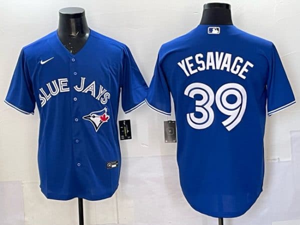Toronto Blue Jays #39 Trey Yesavage Royal Cool Base Stitched Jersey