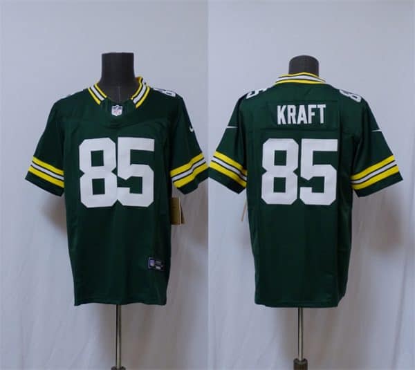 Green Bay Packers #85 Tucker Kraft Green Vapor 2025 F.U.S.E. Limited Stitched Jersey