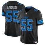 Detroit Lions #55 Derrick Barnes Black 2025 F.U.S.E. Vapor Limited Stitched Game Jersey