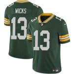 Green Bay Packers #13 Dontayvion Wicks Green 2025 Vapor Untouchable Limited Stitched Jersey