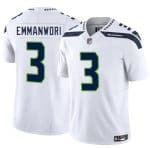 Seattle Seahawks #3 Nick Emmanwori White 2025 F.U.S.E. Vapor Untouchable Limited Stitched Jersey