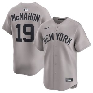 New York Yankees #19 Ryan McMahon Grey 2025 Limited Stitched Jersey