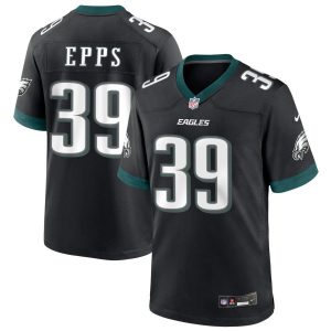 Philadelphia Eagles #39 Marcus Epps Black 2025 Vapor Untouchable Limited Stitched Jersey