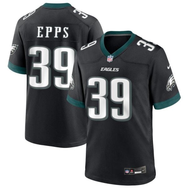 Philadelphia Eagles #39 Marcus Epps Black 2025 Vapor Untouchable Limited Stitched Jersey