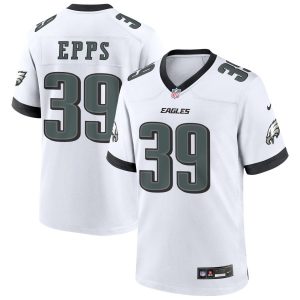 Philadelphia Eagles #39 Marcus Epps White 2025 Vapor Untouchable Limited Stitched Jersey