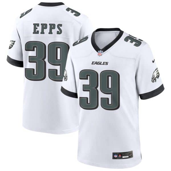 Philadelphia Eagles #39 Marcus Epps White 2025 Vapor Untouchable Limited Stitched Jersey
