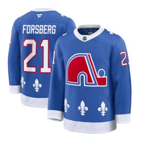 Colorado Avalanche #21 Peter Forsberg Blue 2025 Alternate Stitched Jersey