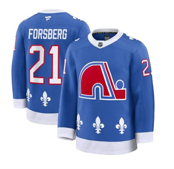 Colorado Avalanche #21 Peter Forsberg Blue 2025 Alternate Stitched Jersey