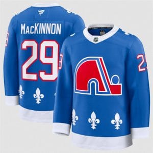 Colorado Avalanche #29 Nathan MacKinnon Blue 2025 Alternate Stitched Jersey