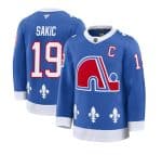 Colorado Avalanche #19 Joe Sakic Blue 2025 With C Patch Alternate Stitched Jersey