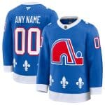 Colorado Avalanche Custom Blue 2025 Alternate Stitched Jersey