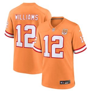 Tampa Bay Buccaneers #12 Doug Williams Orange Limited Stitched Jersey