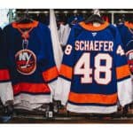New York Islanders #48 Matthew Schaefer Navy 2024-25 Stitched Jersey